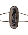 Little Unicorn Brookside, Vegan Leather Changing Bag, Taupe - With changing pad and stroller hooks Diaper Changing Bags