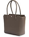 Little Unicorn Brookside, Vegan Leather Changing Bag, Taupe - With changing pad and stroller hooks Diaper Changing Bags