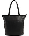 Little Unicorn Citywalk Tote Vegan Leather Changing Bag - Black - Changing mat included! Diaper Changing Bags