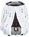 Little Unicorn Muslin Car Seat Canopy - Arrow - 100% Cotton Muslin Accessories