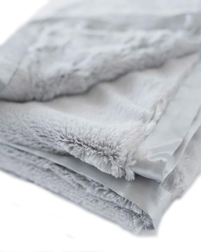 Little Unicorn Plush Luxury Blanket Grey Super Soft! unisex (bambini)