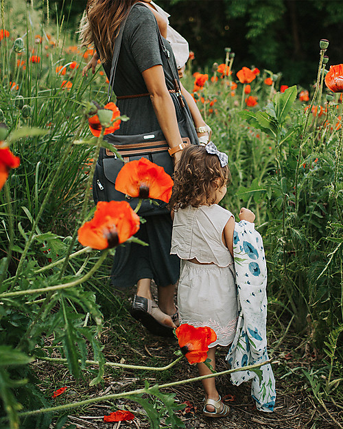 Little Unicorn Rambler, Mum and Dad Changing Bag, Grey - Complete with changing mattress! Diaper Changing Bags