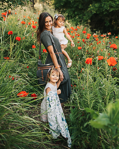 Little Unicorn Rambler, Mum and Dad Changing Bag, Grey - Complete with changing mattress! Diaper Changing Bags