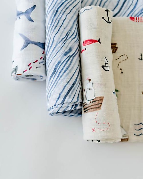 shark muslin blanket