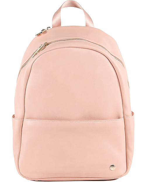 Blush pink leather outlet backpack