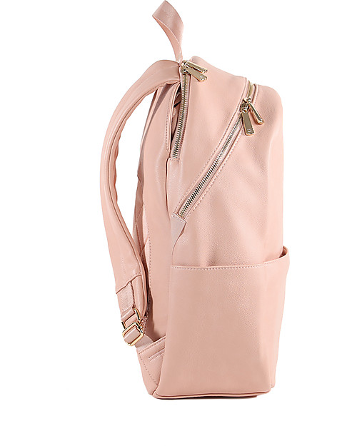 Little Unicorn Skyline Vegan Leather Backpack - Blush - Changing mat included! Changing Backpack