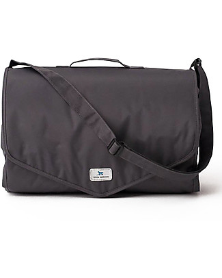 Little Unicorn Water-Resistant Outdoor Blanket XL 152 x 213 cm, Midnight Poppy - Easy Velcro closing and shoulder strap! Stroller Accessories
