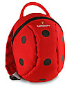 LittleLife Toddler Backpack 1-3 years, Ladybug - Safety Reins Included Kindergarten Backpacks
