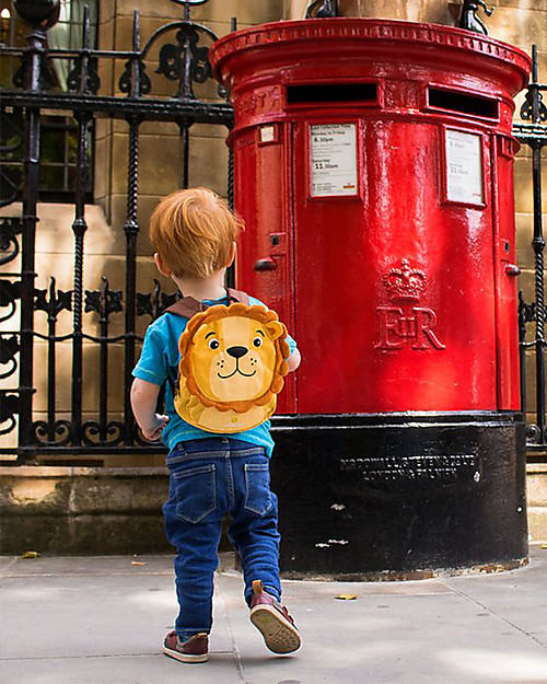 LittleLife Toddler Backpack 1-3 years, Lion - Safety Reins Included Kindergarten Backpacks