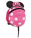 LittleLife Toddler Backpack 1-3 years, Pink Minnie Mouse - Safety Reins Included Kindergarten Backpacks