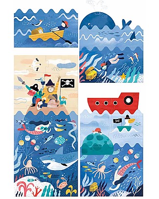 Londji 4in1 Puzzle Discover My Treasure - Recycled cardboard! Puzzles
