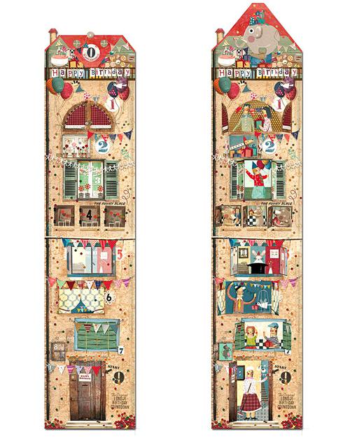 Londji Birthday Countdown Calendar - makes waiting fun! Christmas Decorations