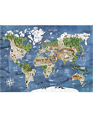 Londji Discover the World Look & Find Puzzle - 200 pieces - Recycled Cardboard! Puzzles