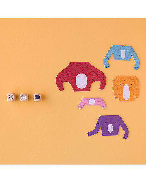 Londji Game My Monsters - Stimulate Hand-Eye Coordination - Recycled Cardboard Board Games