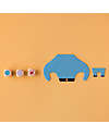 Londji Game My Monsters - Stimulate Hand-Eye Coordination - Recycled Cardboard Board Games