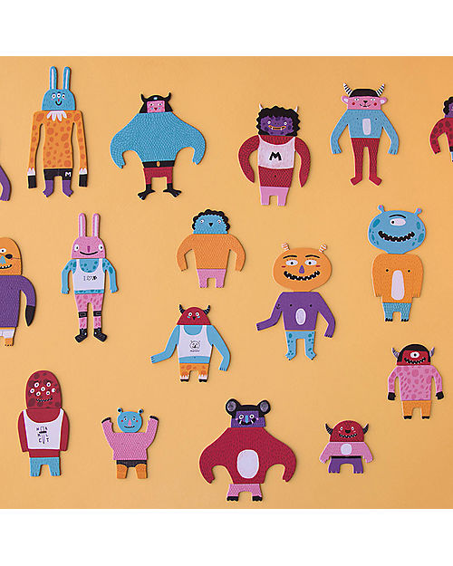 Londji Game My Monsters - Stimulate Hand-Eye Coordination - Recycled Cardboard Board Games