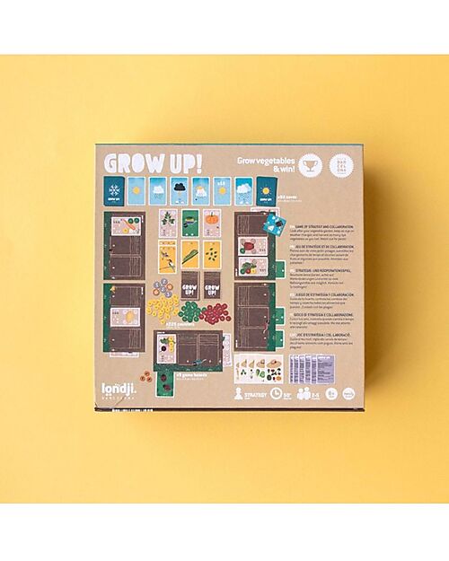 Londji Game Set - Grow Up - Take Care of your Garden Board Games