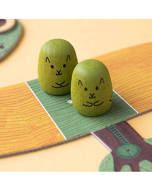 Londji Game Win Win Winter - Help the Squirrels to Collect Acorns! - Recycled cardboard Board Games