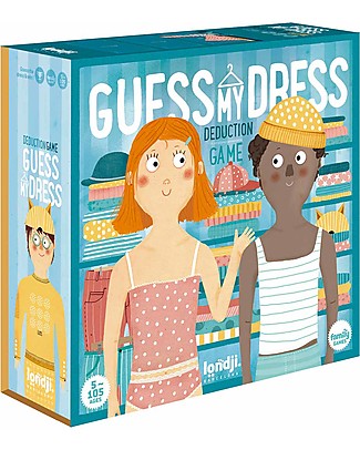 Londji Guess My Dress Game - Recycled Cardboard! Board Games