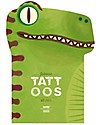 Londji Jurassic Temporary Tattoos - 10 Large Multicoloured Tattoos Children's Tattoos