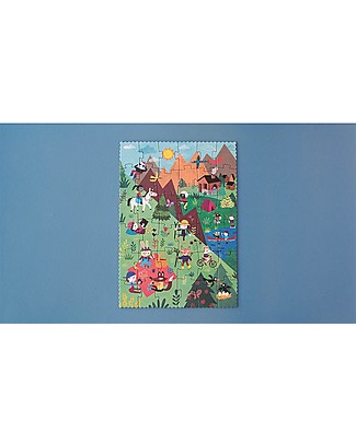 Londji Let's Go to the Mountains Puzzle - 36 reversible pieces - Recycled cardboard! Puzzles