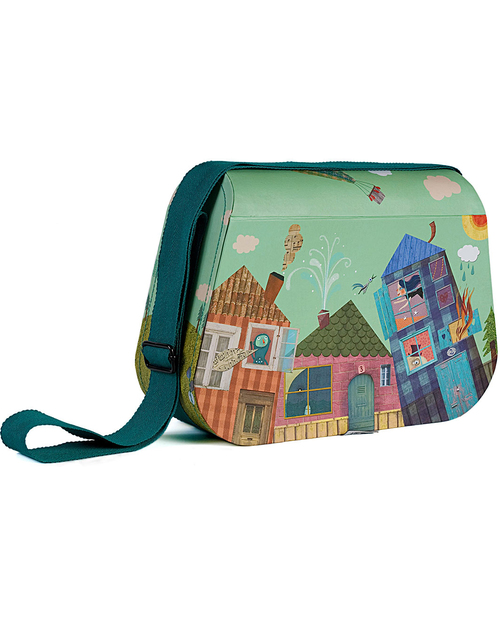 Londji Ma Grande Valisette - Large Decorated Carrying Case - Recycled Cardboard (with magnetic closing!) Travel Bags