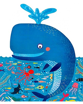 Londji My Big Blue Puzzle - 36 big pieces! Puzzles