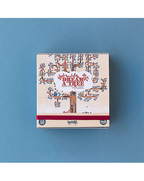 Londji Pocket Game Dream a Tree - Build the Squirrel Tree - Recycled Cardboard Board Games