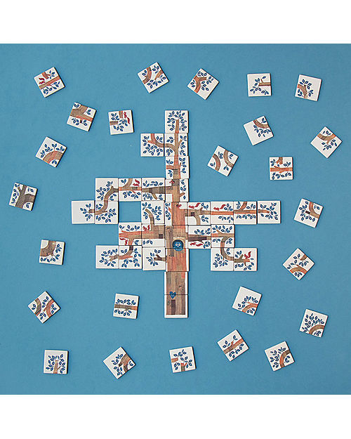 Londji Pocket Game Dream a Tree - Build the Squirrel Tree - Recycled Cardboard Board Games