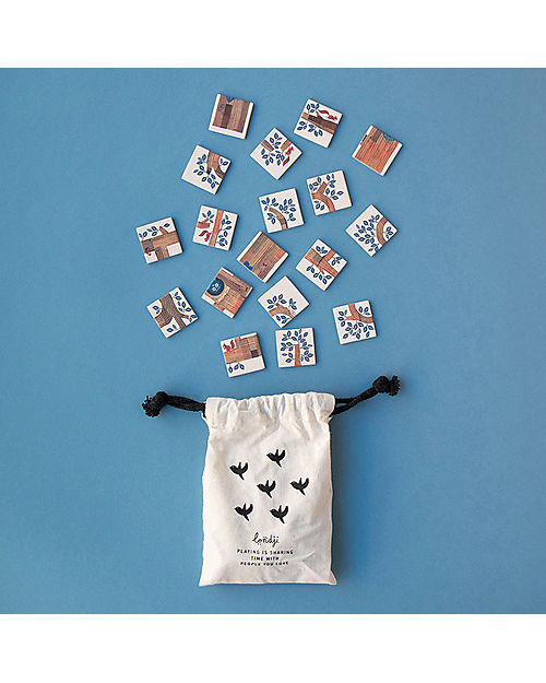 Londji Pocket Game Dream a Tree - Build the Squirrel Tree - Recycled Cardboard Board Games