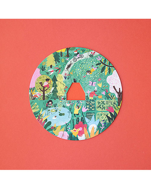 Londji Puzzle Game A Home for Nature - Discover the Seasons - Recycled Cardboard Puzzles