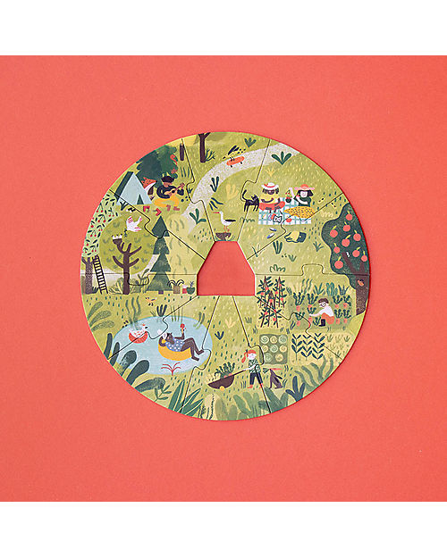 Londji Puzzle Game A Home for Nature - Discover the Seasons - Recycled Cardboard Puzzles