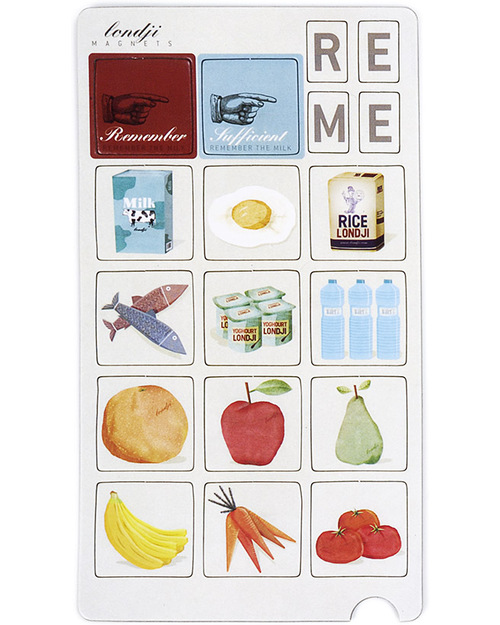 Londji Remember The Milk Magnet Set - 40 Pieces Traditional Toys