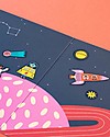 Londji Removable Stickers Set - Space - 150 stickers + 2 backgrounds! Stickers & Stamps Sets