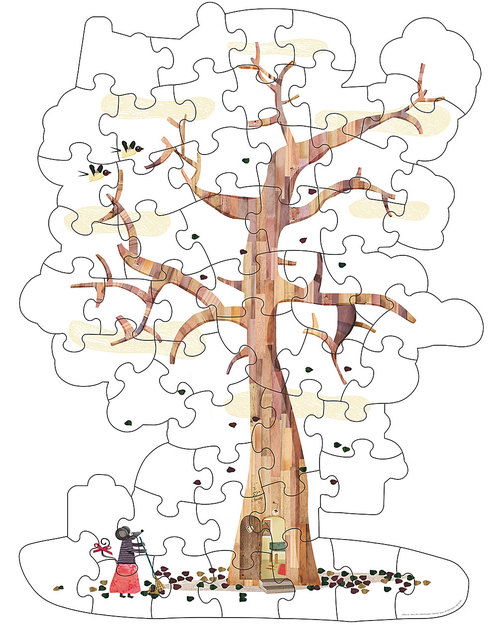 Londji Reversible Tree Puzzle Puzzles