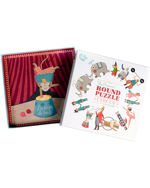 Londji Round Circus Puzzle Puzzles