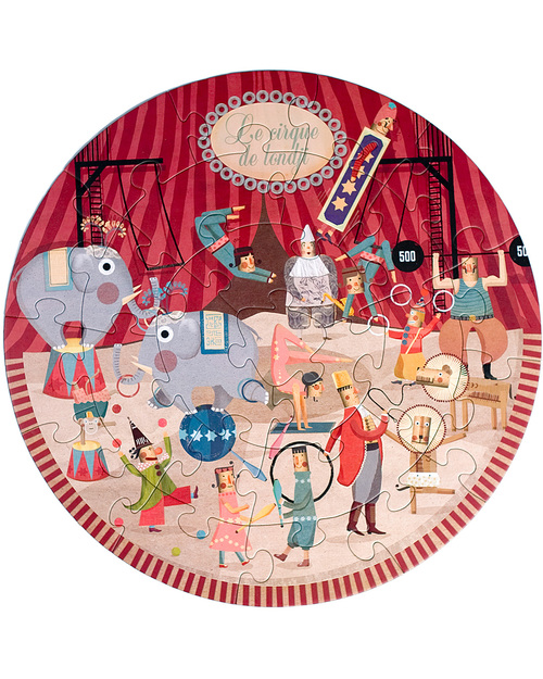 Londji Round Circus Puzzle Puzzles