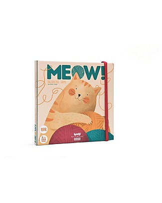 Londji Wooden Toy Meow! Balancing Game Wooden Stacking Toys