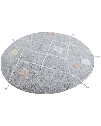 Lorena Canals 2-in-1 Sleepover Pouffe and Rug Lou - 120 cm Carpets