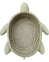 Lorena Canals Baby Storage Basket - Turtle - Olive Green - Cotton - Sea Wonders Collection - 22 x 25 x 10 cm Storage organisers