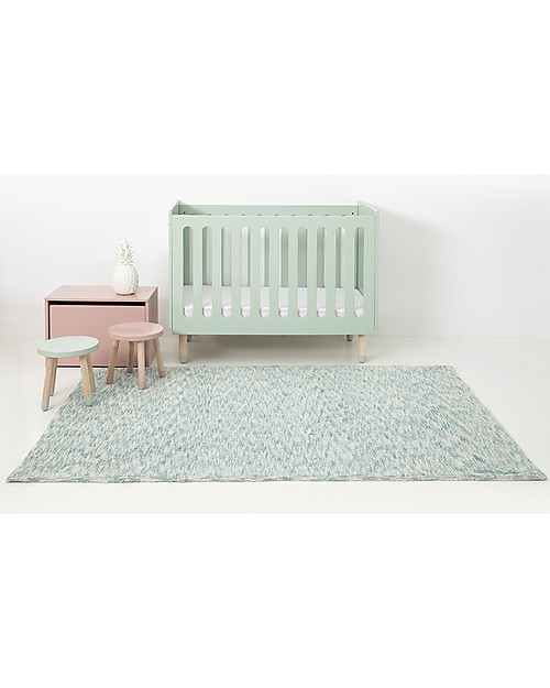 Lorena Canals Big Machine Washable Rug Emerald Green Mix  100% Cotton (140cm x 200cm) Carpets