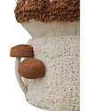 Lorena Canals Boletus Pouf - Toffee/Natural - Cotton - Mushrooms Collection - 35 x 45 cm Pouf