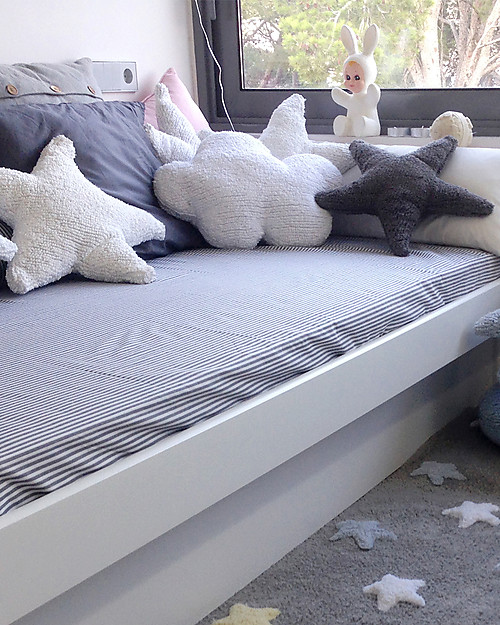 Lorena Canals Cloud Cushion White 100% Natural Cotton (machine washable) Cushions