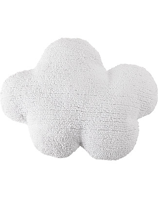 Lorena Canals Cloud Cushion White 100% Natural Cotton (machine washable) null