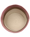 Lorena Canals Cotton Basket Bazaar, Ash Rose - Hand-made (35 x 50 cm) Storage organisers