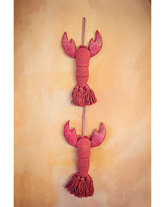 Lorena Canals Cotton Door Hanger Lobster - 50x30 cm Room Decorations