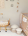 Lorena Canals Cotton Mushroom Basket with Lid - Baby (23x27 cm) Storage organisers