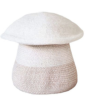 Lorena Canals Cotton Mushroom Basket with Lid - Mama (33x38 cm) Storage organisers