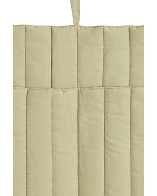 Lorena Canals Crib Pocket hanger Benjamin - Olive - 100% GOTS Organic Cotton - Bamboo Collection - 40 x 50 cm Storage organisers
