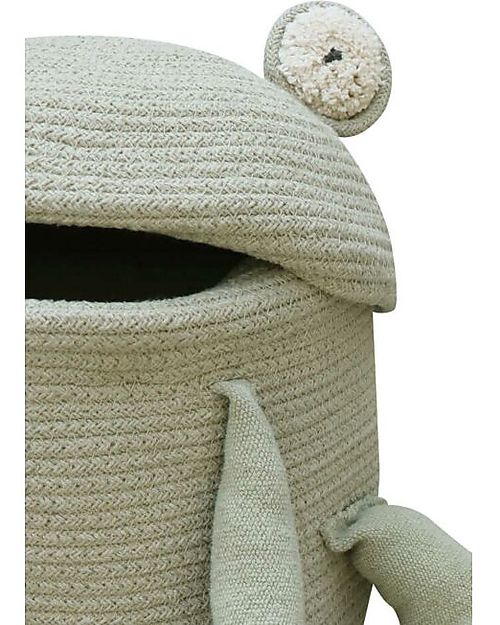 Lorena Canals Cup and Ball Toy - Fred the Frog - Fantasy Garden - Diameter 23x35 cm Storage organisers